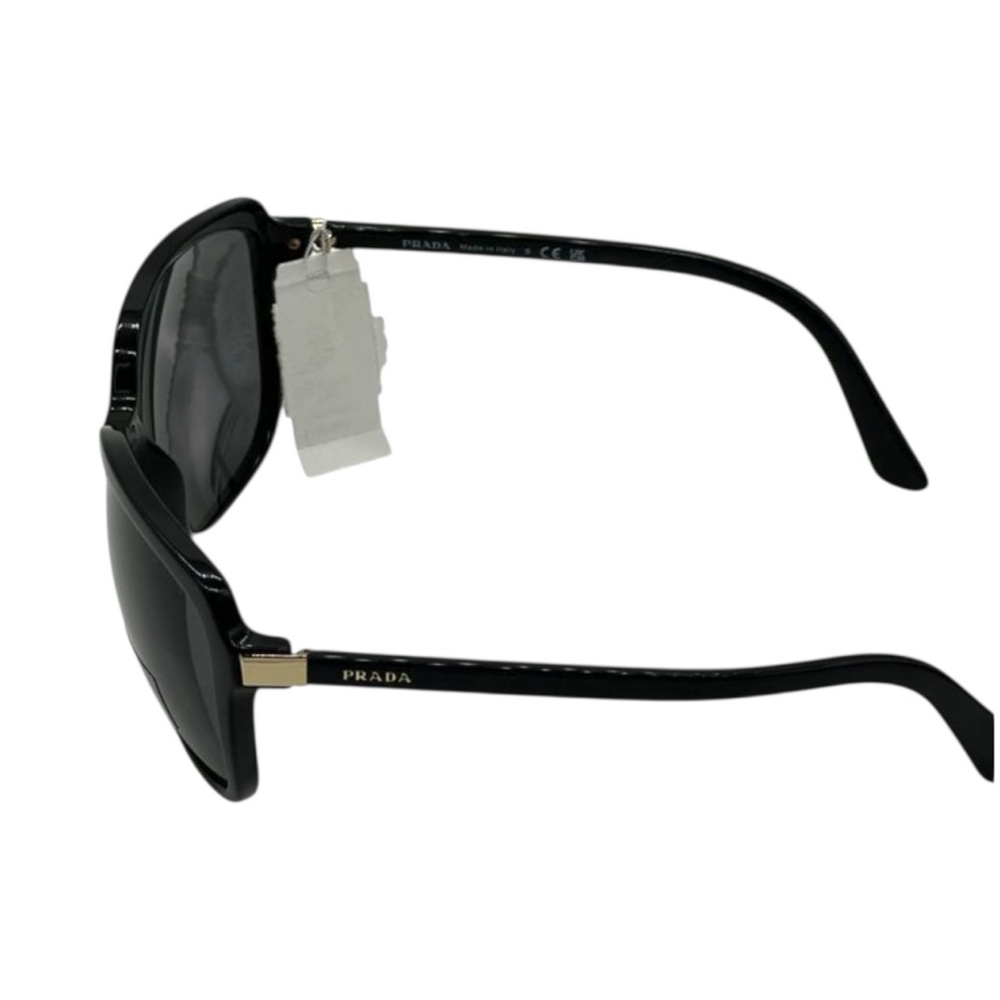 Prada Black Tinted Sunglasses Gold Hardware —100% UV Protection - Picture 5 of 10